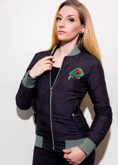 Womens Nintendo Metroid Bomber Jacket