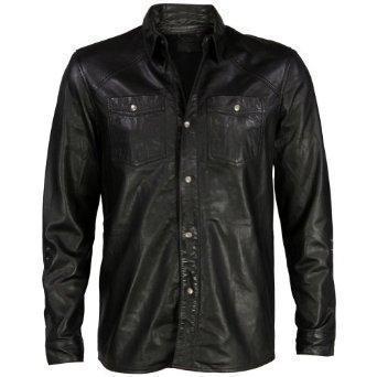 Super Lambskin Men Classic Black Leather Jackets