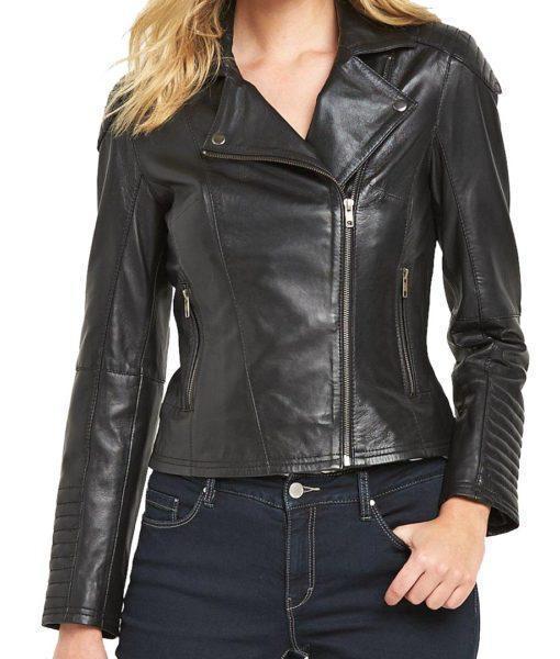 Super Venson Women Biker Leather Jackets