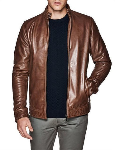 Chopper Luxe Biker Leather Jacket for Men