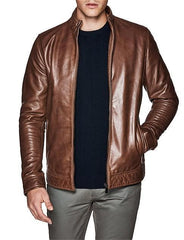 Chopper Luxe Biker Leather Jacket for Men