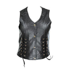 Super Lacedize Women Leather Vests