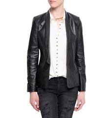 Super Vergro Women Leather Blazers