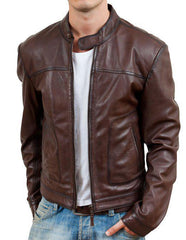 Super Brownish Men Classic Leather Jackets