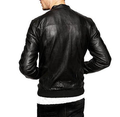 Super Spinner Men Bomber Leather Jackets