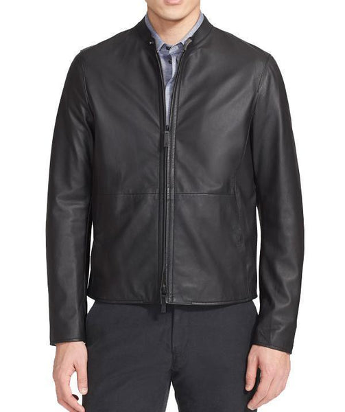 Super Simple Men Classic Leather Jackets