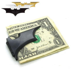 Mens Batman Magnetic Money Clip Black & Gold