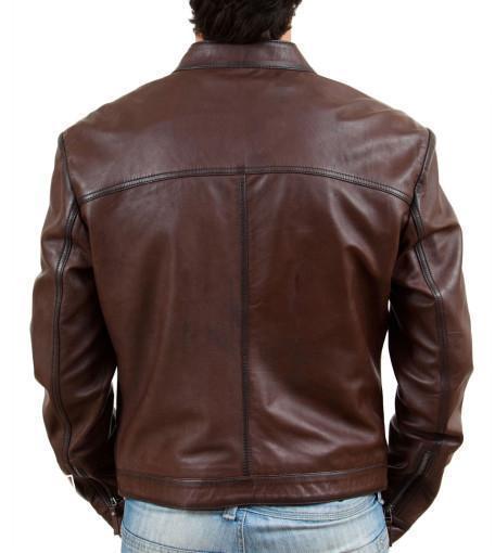 Super Brownish Men Classic Leather Jackets