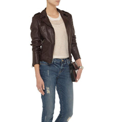 Super Vinera Women Biker Leather Jackets