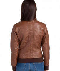 Super Bendy Women Bomber Leather Jackets