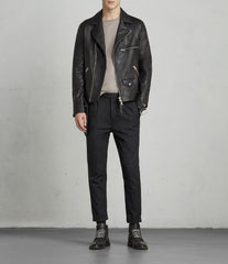 Super Kodey Leather Biker Jacket