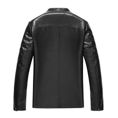 Luxury Genuine Sheepskin Leather Jacket for Men