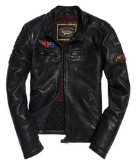 PRIME Endurance Road Trip Leather Jacket for Men