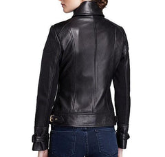 Super Siaga Women Classic black Leather Jackets