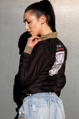 Womens The Legend of Zelda NES Bomber Jacket