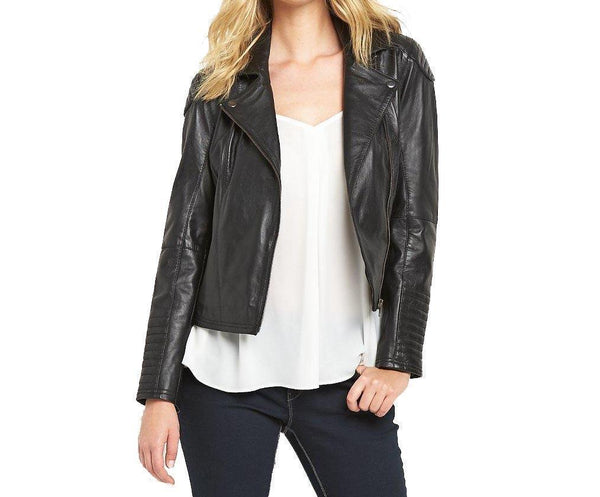 Super Venson Women Biker Leather Jackets