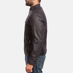 Express Men Ionic Black Leather Jacket