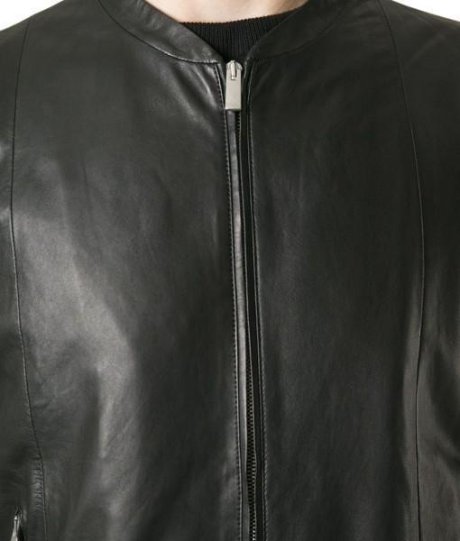 Super Fancy Men Classic Black Leather Jackets