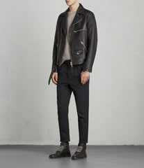 Super Kodey Leather Biker Jacket