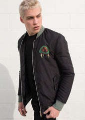 Mens Nintendo Metroid Bomber Jacket