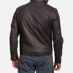 Express Men Ionic Black Leather Jacket