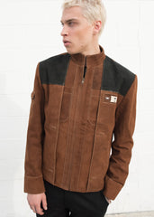 Mens Star Wars Han Solo Suede Leather Jacket