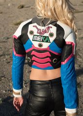 Womens Overwatch D.VA Crop Top Jacket