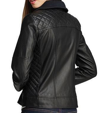 Super Diamond Women Classic Leather Jackets