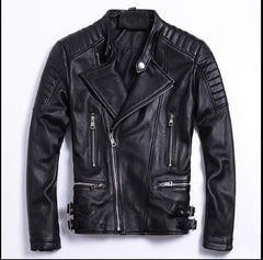 Soft Sheepskin Genuine Leather Jackets for Men