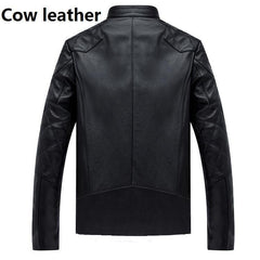 100% Real classic quality Sheepskin and Cowskin jackets for men (plus size Available)