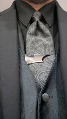 Mens Batman Magnetic Money Clip Black & Gold