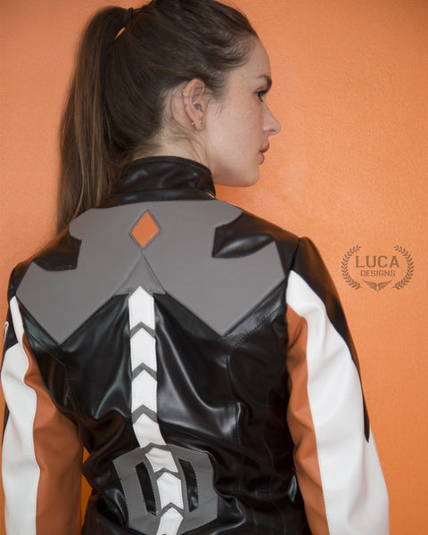 Womens Mercy Valkyrie Leather Jacket White