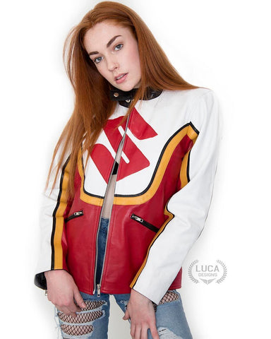 Womens Angelina Jolie Kate Libby AKA Acid Burn Hackers Movie Jacket