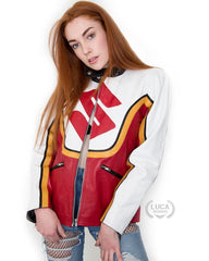 Womens Angelina Jolie Kate Libby AKA Acid Burn Hackers Movie Jacket