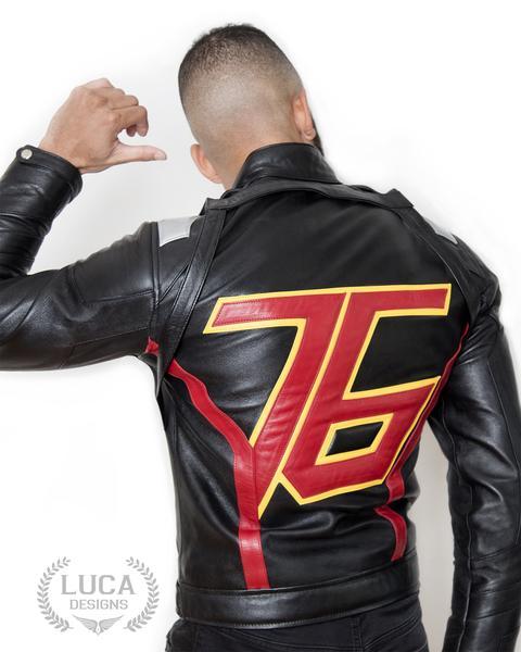 Mens Overwatch Soldier 76 Jacket Black