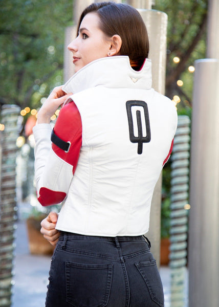 Womens Arias Mass Effect Leather Jacket