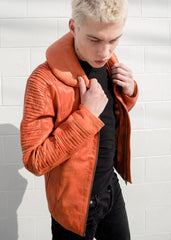 Men's Star Wars Luke Skywalker X-Wing Pilot Leather Jacket