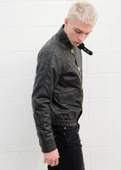 Mens Akira Kaneda Leather Motorcycle Jacket