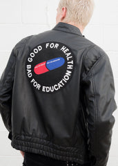 Mens Akira Kaneda Leather Motorcycle Jacket