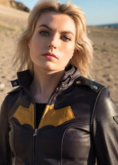 Womens DC Comics Batgirl Leather Jacket