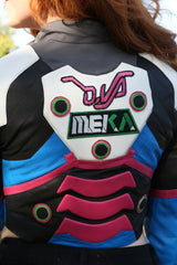 Women's D.Va Blue Leather Jacket