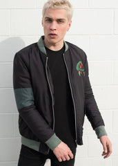 Mens Nintendo Metroid Bomber Jacket