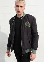 Mens Nintendo Metroid Bomber Jacket