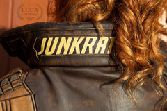 Mens Overwatch Junkrat Leather Jacket