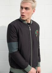 Mens Nintendo Metroid Bomber Jacket