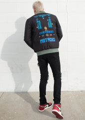 Mens Nintendo Metroid Bomber Jacket